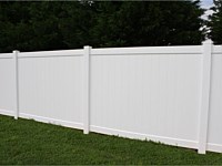 <b>6 foot White Privacy PVC Fence</b>